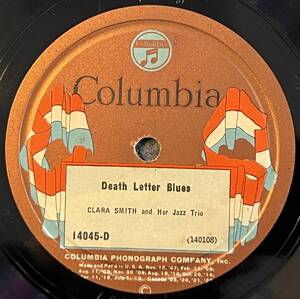 CLARA SMITH AND HER JAZZ TRIO COLUMBIA レースシリーズ Death Letter Blues/ Prescription For The Blues