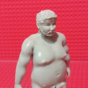 「150キロの男」　オリジナル品　創作品　美的工房　フィギュア　樹脂製　女神　縁起物　開運　7