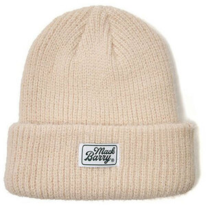 まとめ得 MACK BARRY マクバリー 【BEANIE(ビーニー)】 CLASSIC LABEL SOFT CANDY BEANIE アイボリー MCBRY70764 x [2個] /l