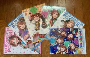 ★☆ローソン限定 非売品 アイドルマスター ポップリンクス クリアファイル全６種６品(新品未使用品) /IDOL M@STER☆★