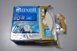 マクセル　ブルーレイディスク　BD-R　６枚　開封済みですが未使用品です