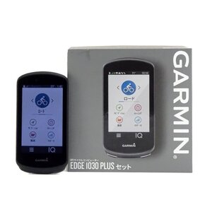 【1円】ガーミン GARMIN EDGE 1030 PLUS GPS サイクルコンピュータ セット ケイデンス スピードセンサー 心拍計 動作未確認 45183