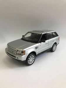 Maisto RANGE ROVER SPORT 1/18スケール　マイスト1/18スケールRANGE ROVER SPORT シルバー