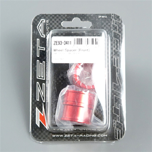 ◇RM-Z250/RM-Z450 RMX450Z ZETA フロントホイールスペーサー レッド 展示品 (ZE93-3411)