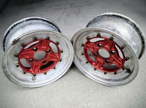 ☆WEDS RACING FORG 6.5J PCD114.3 4H 2本 SPECIAL NG ウェッズ レーシング フォージ 14inch 旧車 深リム 当時物 JDM SSR RAYS FORGET 鍛造