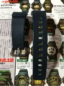 CASIO G-SHOCK DW-6000CJ-2/6000CJ-2V ブルー F1 純正ベルト/バンド