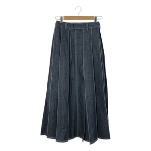 foufou / フーフー | 2023SS | denim classical skirt デニムクラシック スカート | 0 | インディゴ | レディース