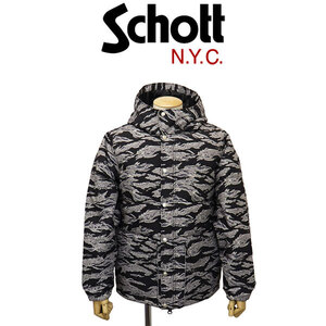 Schott (ショット) 2253002 CLASSIC HOODED DOWN JKT クラシック フード ダウンジャケット 363OTHER L