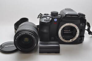 ★良品★KONICA MINOLTA コニカミノルタ α-7 DIGITAL DG-7D ボディ / レンズ 28-100mm #A497