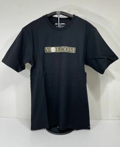 VOLCOM ボルコム AF312101BLK メンズ Mサイズ 半袖Tシャツ シンプルなプリントティー PrintTee ブラック色 ヴォルコム 新品 即決 送料無料