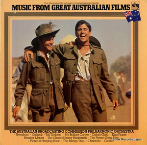 THE AUSTRALIAN BROADCASTING COMMISSION PHILHARMONIC ORCHESTRA music from great australian films SBL12582