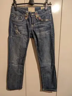 TAVERNITI SO JEANSデニムパンツ ボタン装飾付き