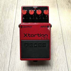 【実働品】ボス BOSS ディストーション XT-2 エクストーション Xtortion