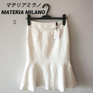 マテリアミラノ　MATERIA MILANO　タイトスカート　ひざ丈スカート　膝丈　スカート　膝丈スカート　キュプラ　オシャレ着　お出かけ服