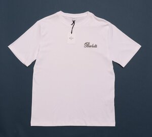 ベルルッティ メンズ スモール 刺繍Thabor Tシャツ ホワイト サイズL BERLUTI R26JRS124001 WHITE 新品