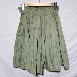 YOLO 38 ヨーロ スカート ひざ丈スカート プリーツスカート Skirt Medium Skirt 緑 / グリーン / 10012018