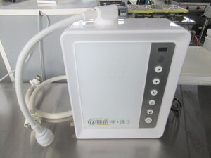 2018年製◆テックコーポレーション◆除菌電解水給水器 ＠除菌PREMIUM手・洗う◆SHW-100W◆W265*D142*H366◆業務用 手洗い 保育園 学校 島根