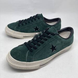 即決!限定! 日本製 converse one star J suede 25cm グリーン系 / コンバース ワンスター スエード MADE IN JAPAN