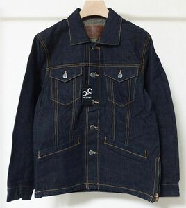 CELT&COBRA ケルト&コブラ CJK-2 14oz デニム ジャケット カバーオール S 青 タグ付き デッドストック