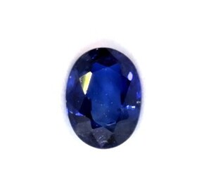 ★ルース裸石★サファイヤ、オーバルカット★0.25ct　リング、ペンダント用★4.4mm×3.2mm★中古品No.534