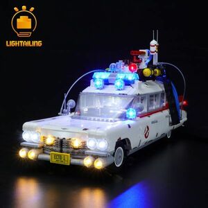 激レア!! MOC ブロック 10274 互換 ゴーストバスターズ ECTO-1 LEDライト 照明 キット カスタム パーツ DL156