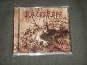 RAZORRAPE/ORGY IN GUTS/グラインド・コア/ブルータル・デス・メタル/GRIND CORE/BRUTAL DEATH METAL/DERANGED