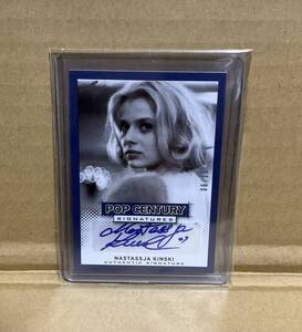 【中古】トレーディングカード「2013 Leaf POP CENTURY SIGNATURES NASTASSJA KINSKI サイン入」ナスターシャ キンスキー 美品 トレカ 限定