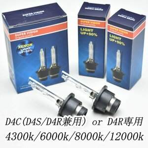 　☆この価格で長期保証付☆D4R専用もしくはD4C(D4S/D4R兼用) から選択　12V/24V用35W/55W両対応4300k/6000k/8000k/12000k　HIDバーナー