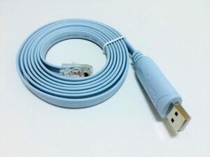 ★★【CISCO互換ケーブル】FTDI chipset USB RJ45 コンソールケーブル オスーオス 