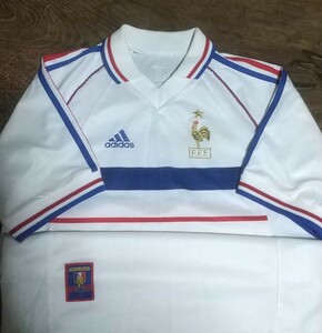 [値下げ交渉] 1998-1999年 フランス代表 ワンスター☆ adidas 検) 98 99 FRANCE ZIDANE HENRY WORLD CUP ジダン アンリ ワールドカップ Y2K