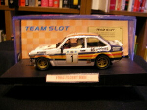 Team-Slot　1/32 Ford Escort MKⅡ　フォード・エスコート　ラリー　スロットカー