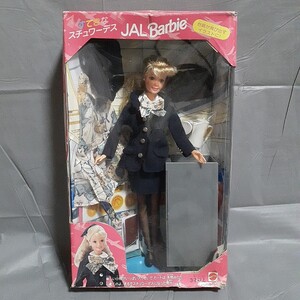 ◎バービー人形 JAL Barbie 　すてきなスチュワーデス　個人長期保管品 