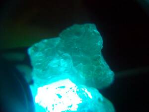 蛍光鉱物　メキシコ　ハイアライトオパール　玉滴石　ハイアライト　単結晶 ２個　レア　定型外発送