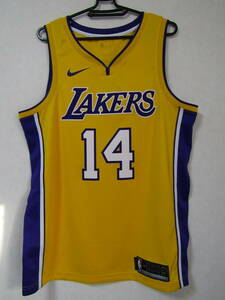 美品 スウィングマン NBA LAKERS ブランドン・イングラム #14 ロサンゼルス・レイカーズ NIKE SWINGMAN ナイキ製　ユニフォーム　ジャージ