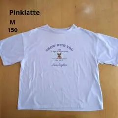 PinklatteTシャツМサイズ