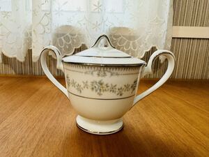 【美品】Noritake ノリタケ NORWOOD シュガーポット 小花柄