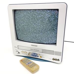 SHARP シャープ カラーテレビ ビデオ内蔵型 VT-14GH7 テレビデオ VHS リモコン付き 通電確認済 alp古1216 