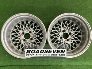 ☆SSR STAR FORMULA☆スピードスター16インチ☆16×8J/4H/114.3ハブ系約73㍉希少当時物☆超々深リム傷あり中古品2本SET☆送料無料