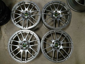 希少 鍛造 軽量 BBS RE-L RE5010 17インチ 7J +48 PCD100 5H 4本 FORGED プリウス 等