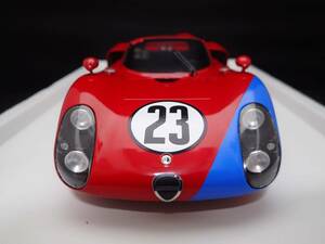 1/18 TSM Alfa Romeo Tipo 33/2 ＃23 Daytona 24Hrs M.アンドレッティ/L.ビアンキ(トゥルースケール, アルファロメオ, デイトナ, ティーポ)