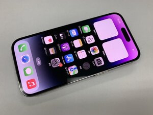 ND250 SIMフリー iPhone14Pro ディープパープル 256GB ジャンク ロックOFF