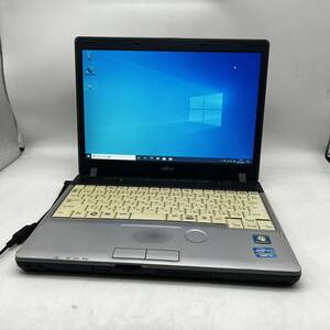 Win10/FUJITSU/LIFEBOOK P771/第2世代 Core i5/メモリ 2GB/HDD 160GB /12.1インチ/有線LAN/15