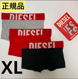 洗練されたデザイン DIESEL 正規品 メンズ ボクサーパンツ Umbx-Damienthreepack-5.5el XL A15380 0WIAN E6720 2024−2025秋冬新商品