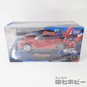 1UD20◆美品 タカラトミー トランスフォーマー オルタニティ NISSAN GT-R/コンボイ フィギュア 日産 ミニカー ロボット 送:-/60