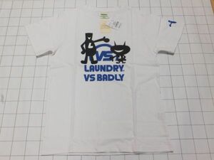 ◆Tシャツ 半袖 サイズ(S) Laundry(ランドリー)LAUNDRY VS BADRY(ランドリーマン対バッドリーマン)◆新品 未使用品 同梱可 LvsB ボーイ