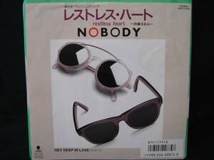 4600●EP●NOBODY ノーバディ　 レストレス・ハート