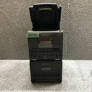 MYM5-806 激安 SANSUI MICRO-1300 CD/カセットレシーバー　通電未確認 ジャンク ※3回再出品で処分