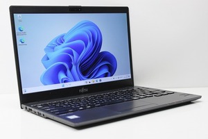 ノートパソコン Windows11 中古 富士通 LIFEBOOK U938 フルHD 大容量 SSD512GB メモリ12GB 第7世代 Core i5 カメラ 軽量 薄型