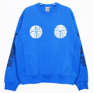 BlackEyePatch ブラックアイパッチ x WACKO MARIA ワコマリア 黒眼帯 天国東京 CREW NECK SWEAT クルーネック スウェット トレーナー Deck