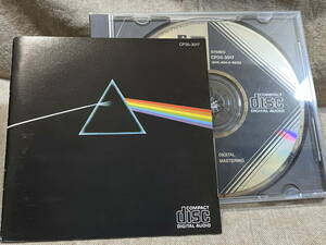 PINK FLOYD - THE DARK SIDE OF THE MOON 狂気 CP35-3017 31C1 TO 税表記なし3500円盤 BLACK TRIANGLE